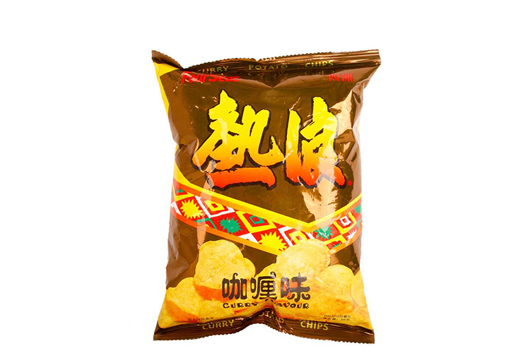 FOUR SEAS CURRY FLAVOR POTATO CHIPS 50G